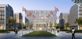 北京模特学校大门